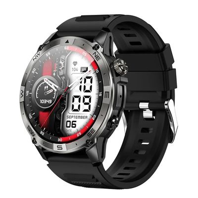 좋은 가격 HK08 블랙 GPS NFC 스마트 워치 1.43 인치 AMOLED 터치 스크린 BT5.3 NFC IP68 심박수 466x466 온라인으로