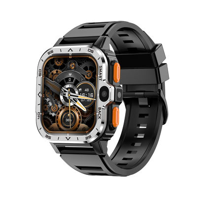 좋은 가격 PGDWATCH 4+64GB 실버 안드로이드 스퀘어 피트니스 시계 HD 듀얼 카메라 NFC 4G 온라인으로