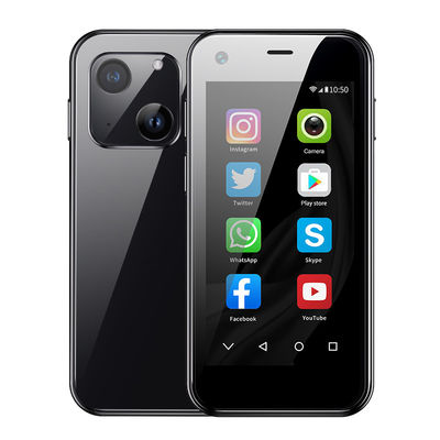 좋은 가격 XS13 PRO 미니 3G 스마트 폰 2+16GB 안드로이드 9.0 2.5 인치 화면 타입-c 듀얼 카드 온라인으로