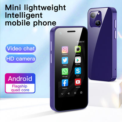 좋은 가격 미니 3G 스마트 폰 XS13 PRO 2+16GB 안드로이드 9.0 2.5' 스크린 타입-c 듀얼 카드 온라인으로