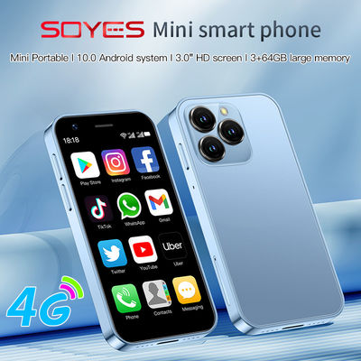좋은 가격 3+64GB 타입 C 듀얼 심 소형 4G 휴대폰 XS16 3.0' 안드로이드 10.0 쿼드 코어 2000mAh 온라인으로