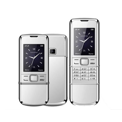 좋은 가격 새로운 클래식 8800 2G GSM 듀얼 심 블루투스 슬라이더 휴대폰 2.4인치 화면 온라인으로