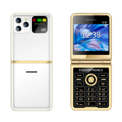 4SIM 다이얼 블루투스 LED 손전등 슈퍼 얇은 기능 전화 P20 폴더블 2.4' 'HD 화면