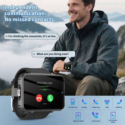 좋은 가격 VP999 스마트 워치 6 128GB 메모리 심박수 지원 안드로이드 OS 1500mAh 배터리 비디오 4G WiFi GPS APP 듀얼 카메라 온라인으로