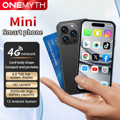 좋은 가격 4G 듀얼 SIM 4.0인치 HD 풀 스크린 2000mAh 2GB+16GB 안드로이드 12 M17 Pro 미니 스마트폰 온라인으로