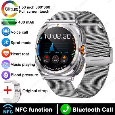 좋은 가격 TWS Smart Watch Durable Alloy PC Material IP67 Waterproof Full Touch Screen GT98 온라인으로