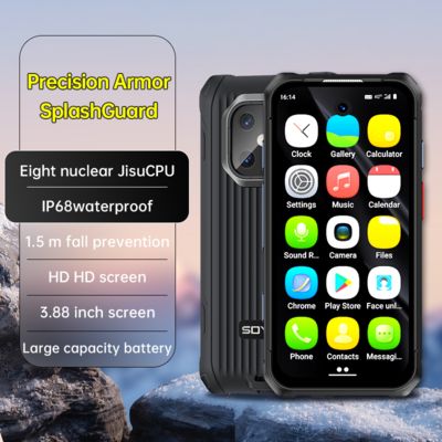 좋은 가격 IPS Android12 6+128GB 3000mAh MAXO Rugged Smartphone IP68 Mini Waterproof 3.88 '' 온라인으로