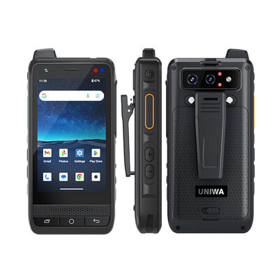 F400 워키토키 4G 러기드 PDA 안드로이드15 4인치 4+64GB 2.5W 대형 스피커 4350mAh PoC SOS NFC