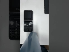 F265 2.55'' 4 SIM 카드 플립 키보드 휴대 전화 1400mAh 카메라 FM 라디오 2G 기능