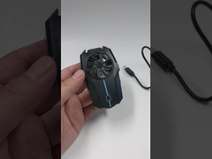 F15 휴대 전화 냉각 팬 라디에이터 공기 냉각 후 클립 게임 냉각 iPhone 안드로이드 PUBG 게임