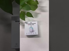 어린이 잠금 백색 노이즈 머신 5가지 색상 야간 조명 30개의 진정성 있는 소리 타이머 기능