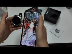새로운 T95 스마트 워치 TWS 2-in-1 블루투스 이어폰 내장 스피커 포함 HIFI 9D 음질 건강