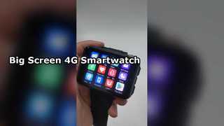 Smartwatch 4G AMOLED 대형 스크린 얼굴 잠금 해제