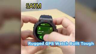 2026 신품 군용 DM58 GPS 스마트 시계 1.43인치 HD AMOLED 5ATM 방수